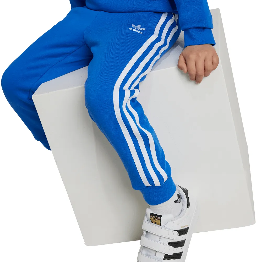 adidas Childrens Trefoil Crew Set - Blue