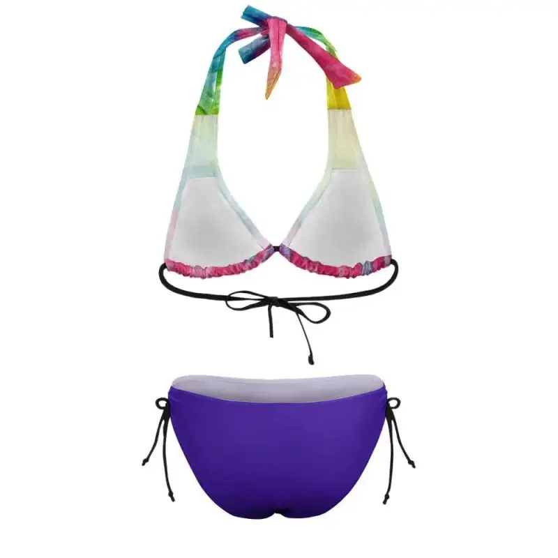 Dive Into Fun with Our Plus Size Tie Dye Bikini