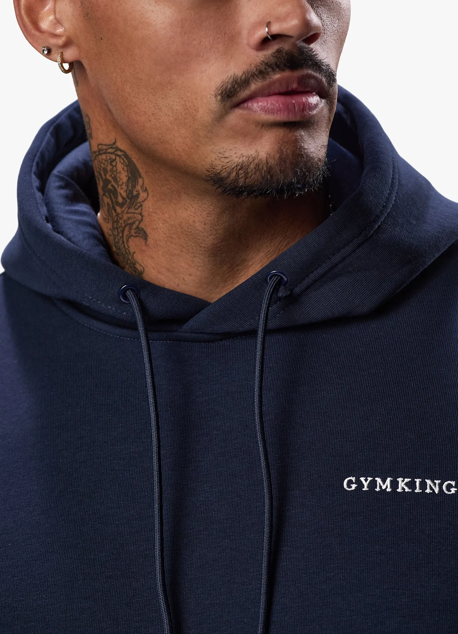 Gym King Linear Fundamental Tracksuit - Navy