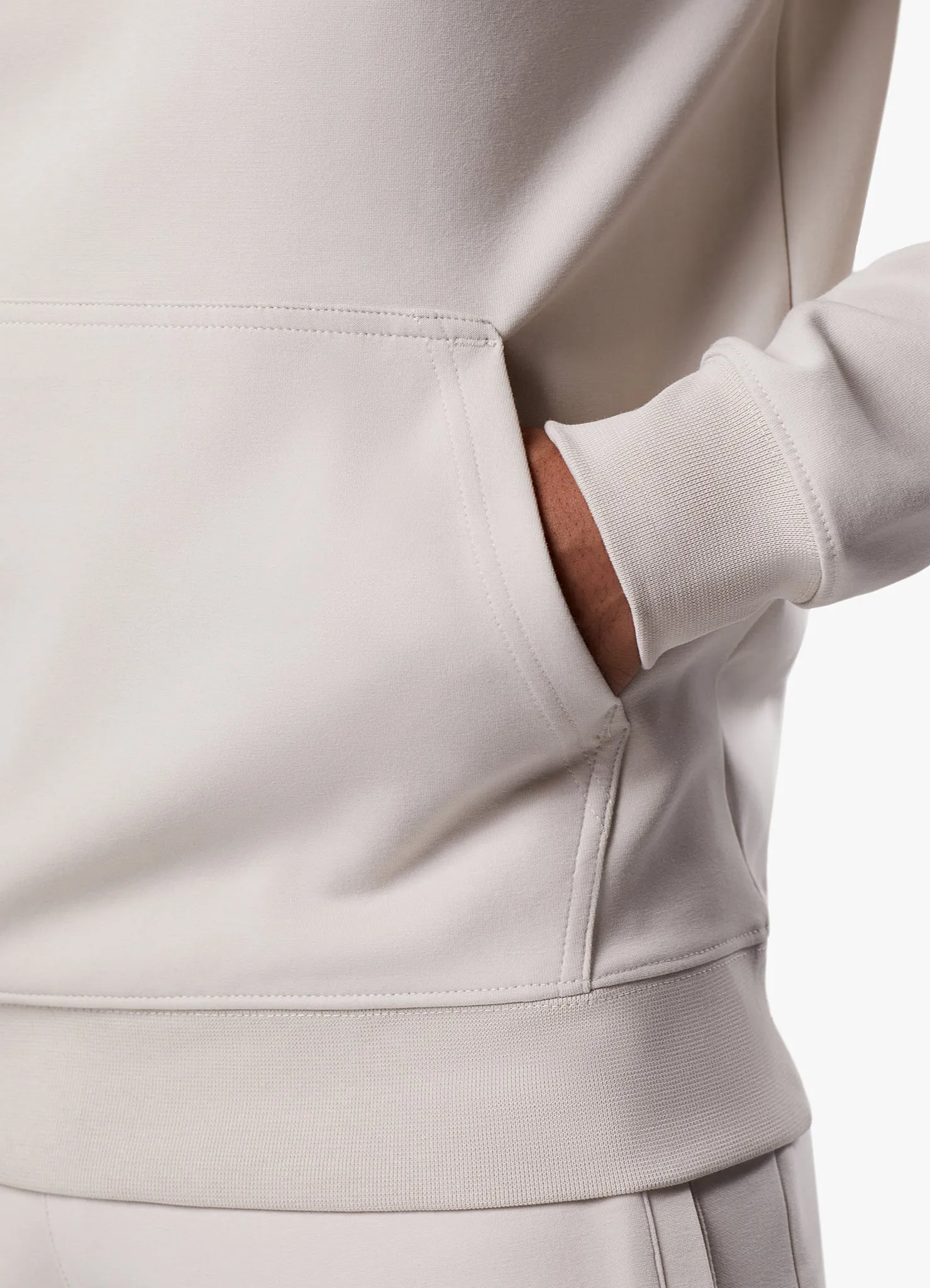 Gym King Split Linear Tracksuit - Stone Grey