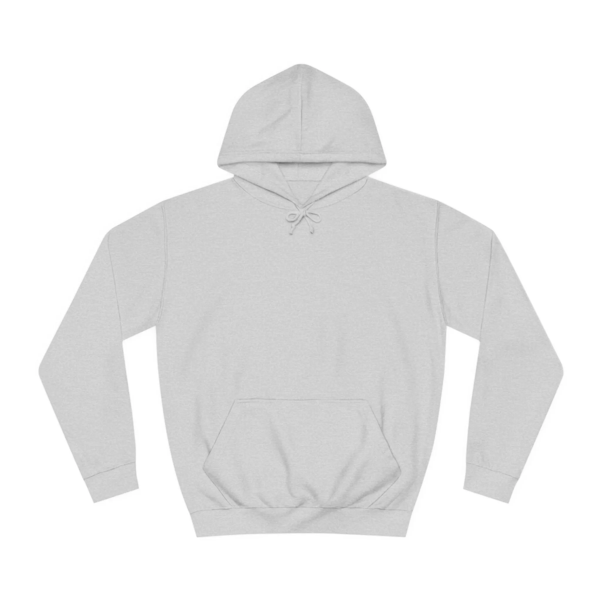 Just a Vegan Who Loves Jesus - Back only - Unisex College Hoodie