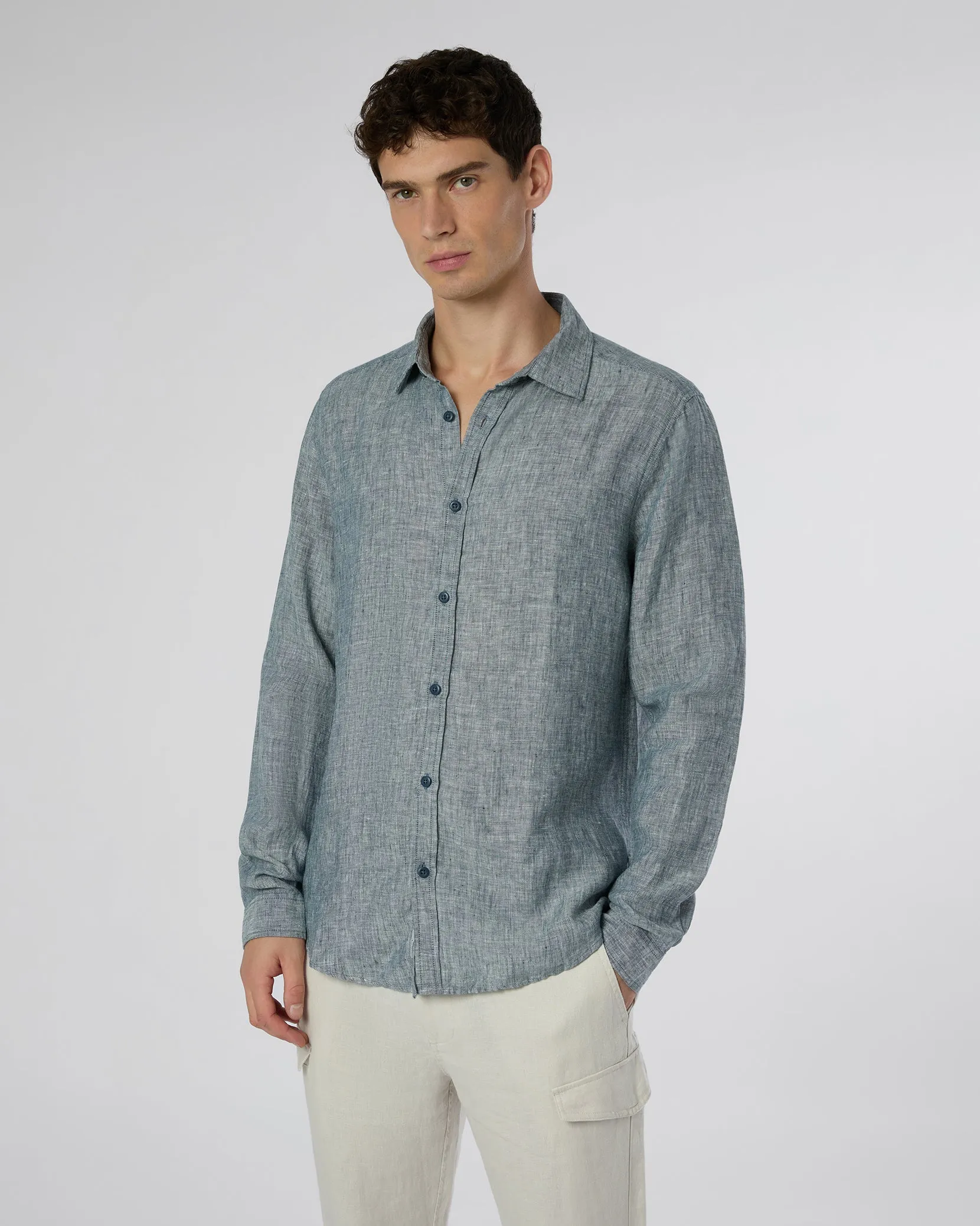 Linen Slim Fit Shirt