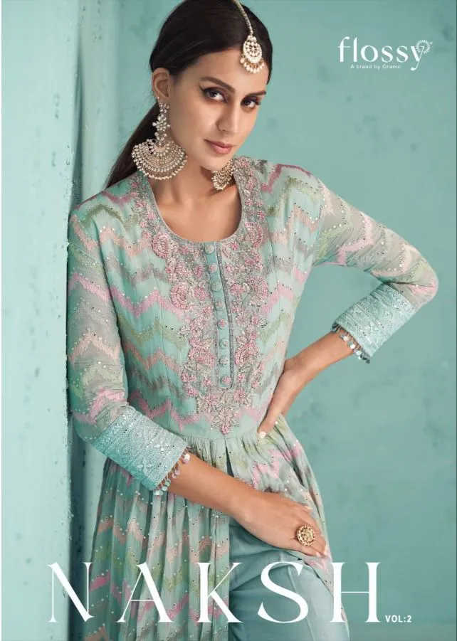 Naksh vol 3 661 Series Gerogette Suit
