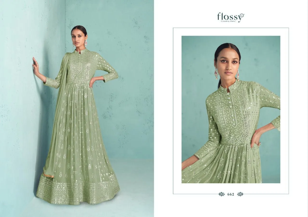 Naksh vol 3 661 Series Gerogette Suit