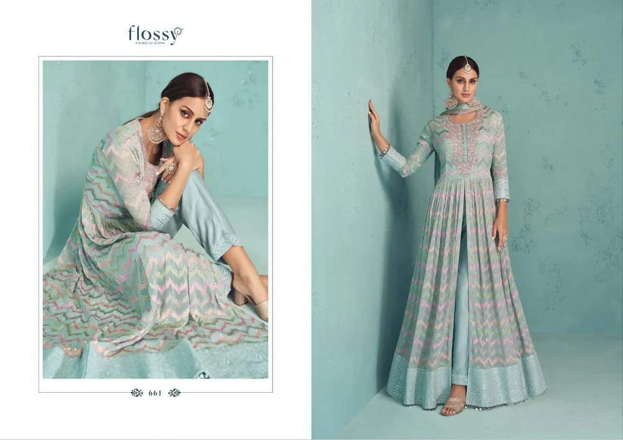Naksh vol 3 661 Series Gerogette Suit