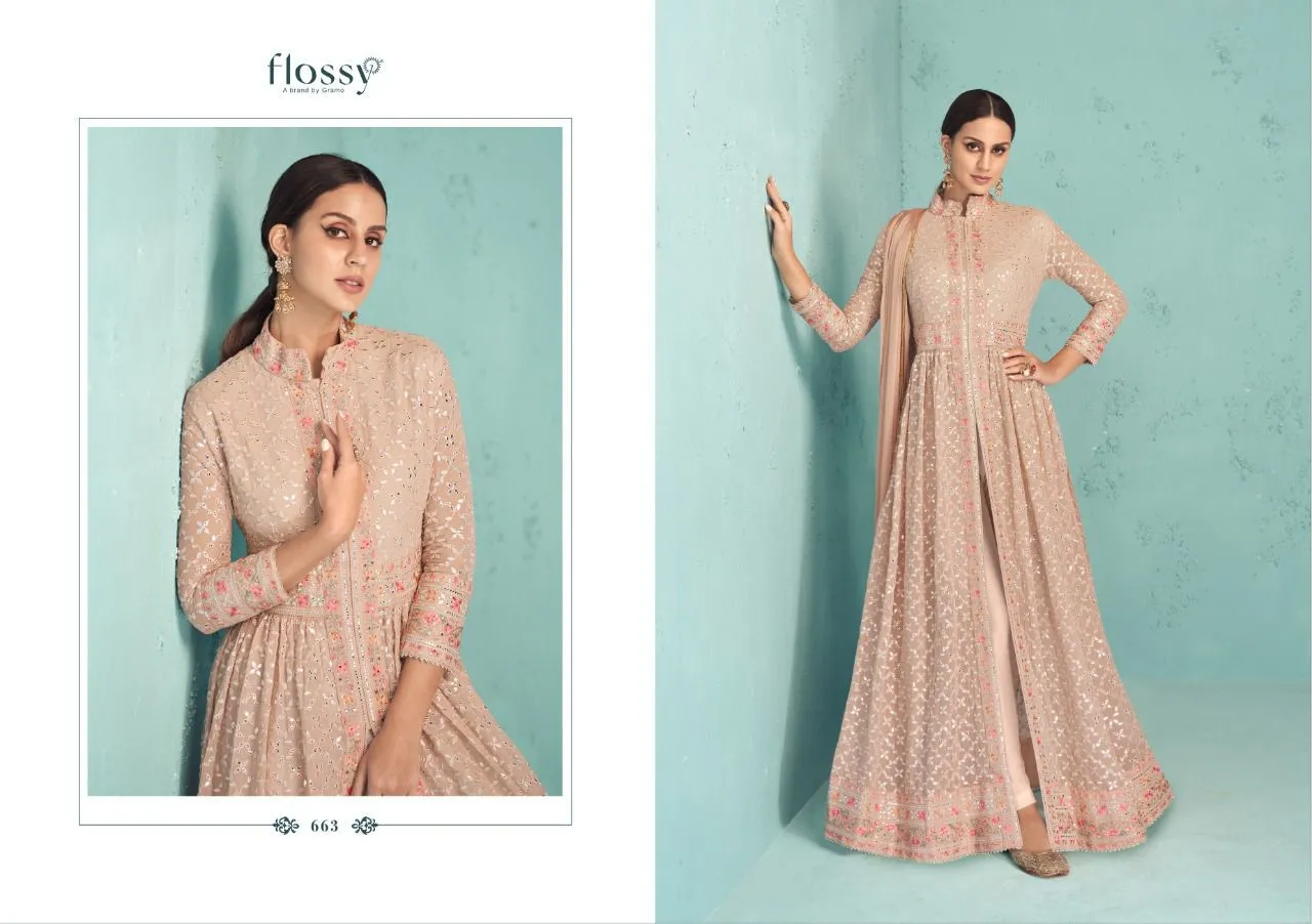 Naksh vol 3 661 Series Gerogette Suit