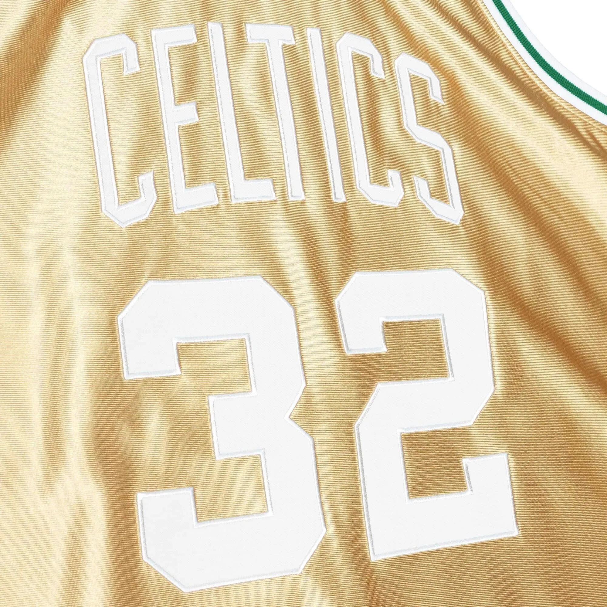 NBA Boston Celtics Kevin McHale 1985 75th Anniversary Gold Jersey