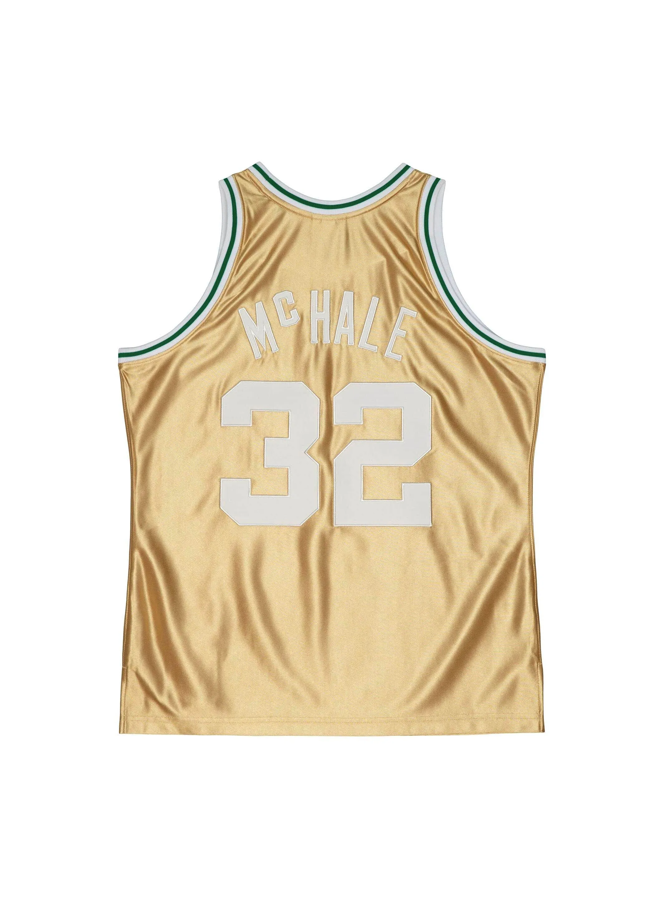 NBA Boston Celtics Kevin McHale 1985 75th Anniversary Gold Jersey