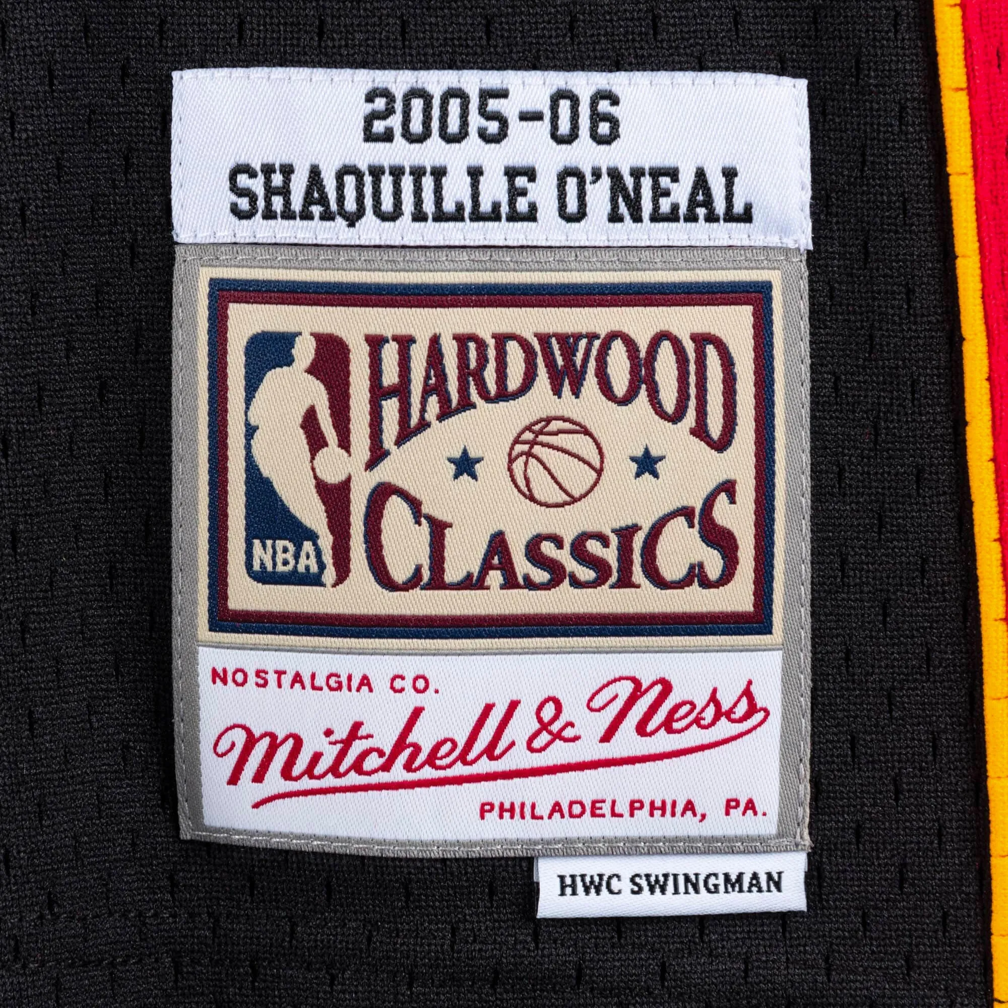 NBA Miami Heat Shaquille O'Neal 2005 Swingman Road Jersey