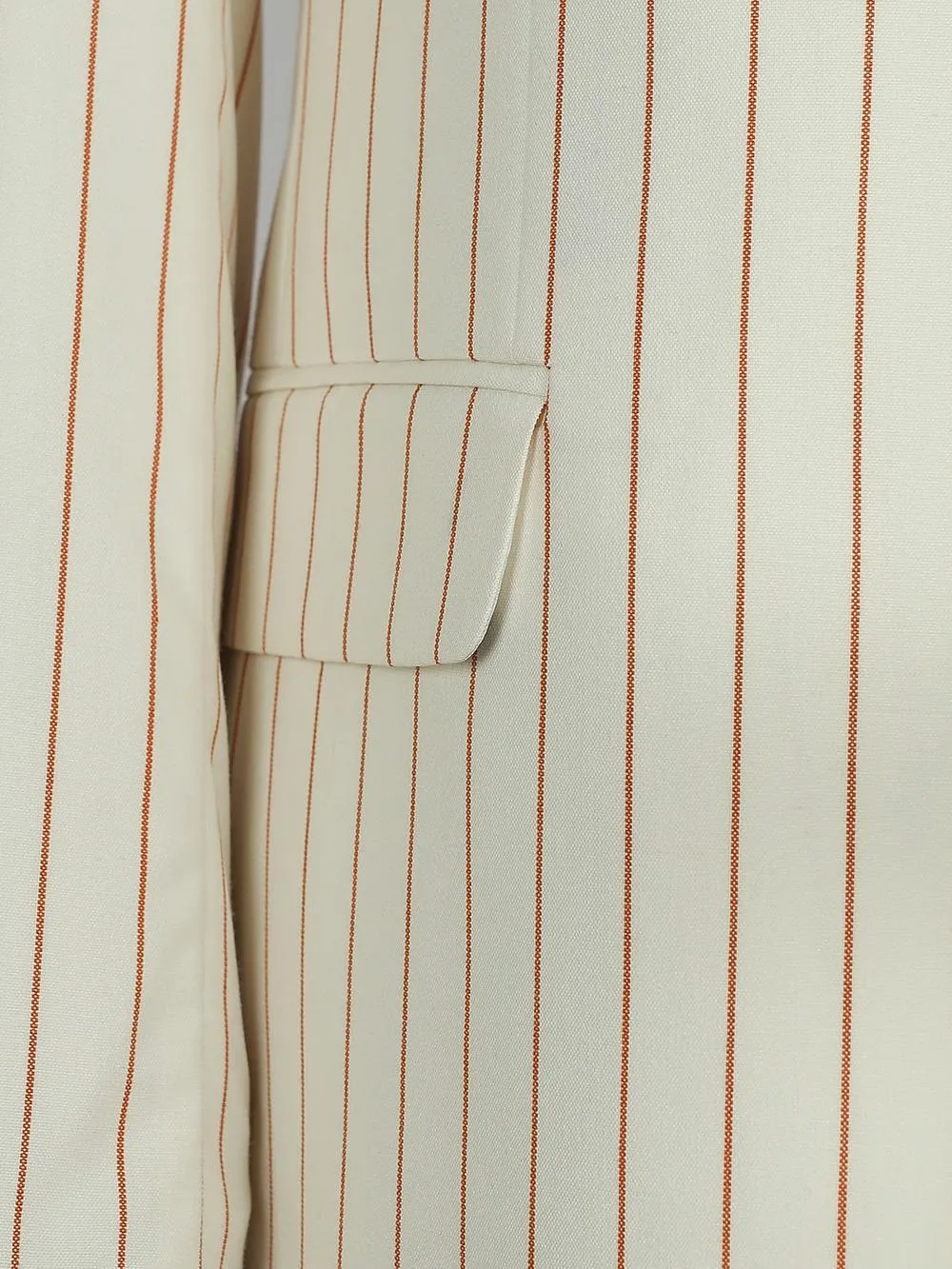 Off white Stripes Bespoke Men Suit Tailored