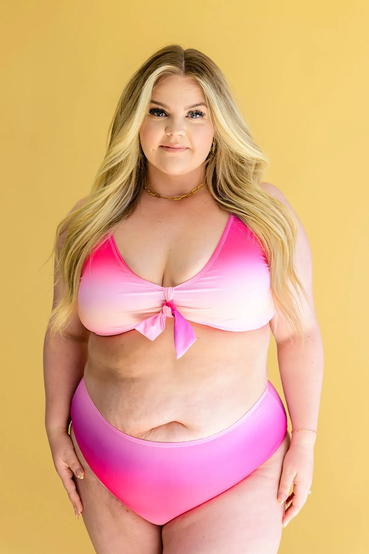 Ombre Two Piece Swimsuit
