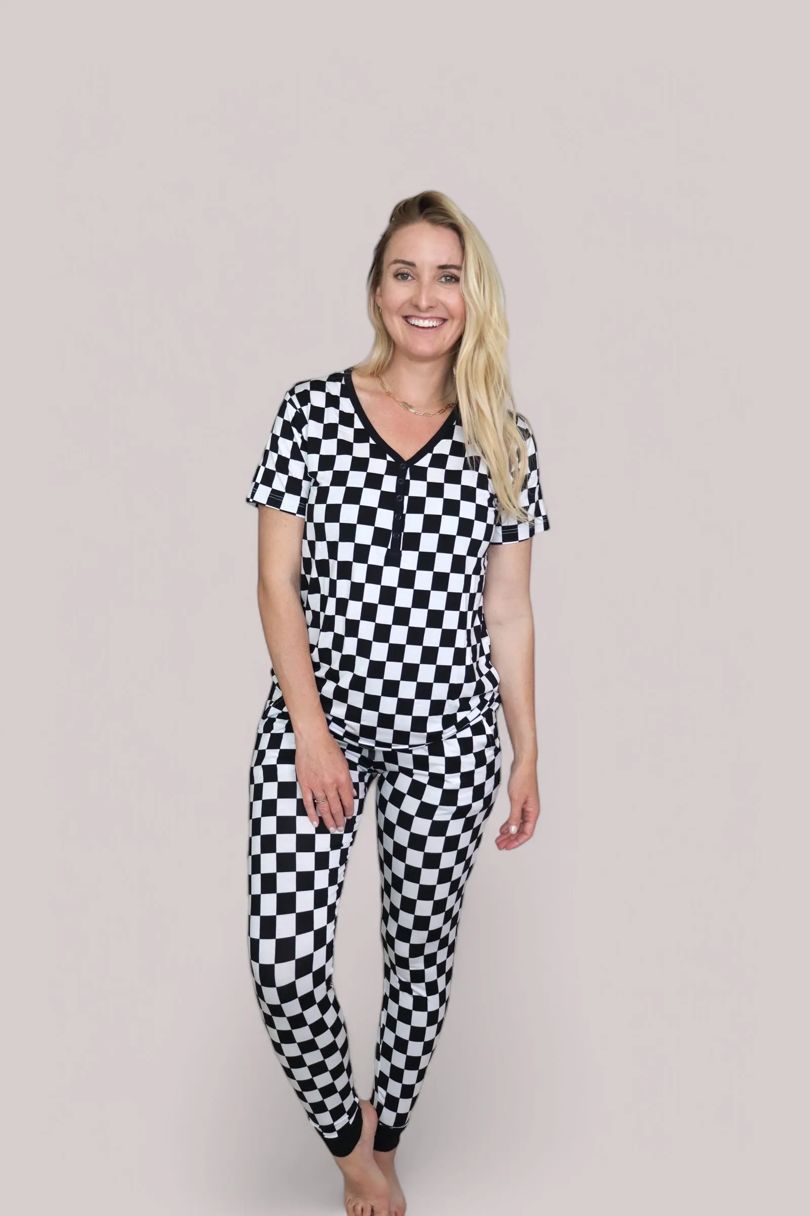 OREO CHECKERS WOMENS JOGGER DREAM SET