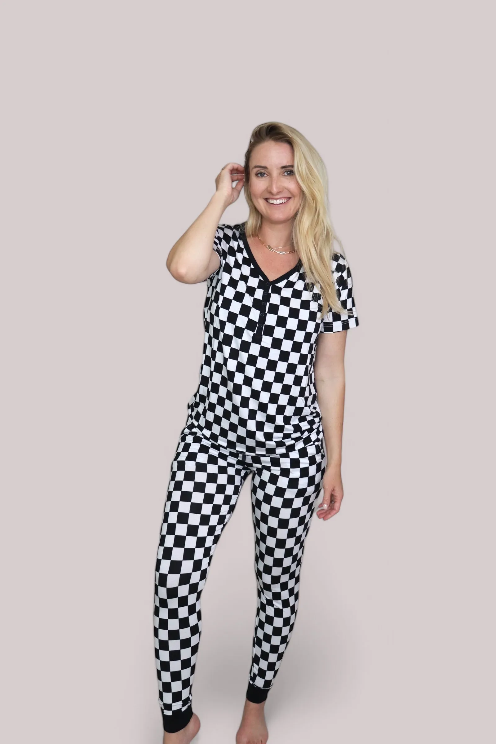 OREO CHECKERS WOMENS JOGGER DREAM SET