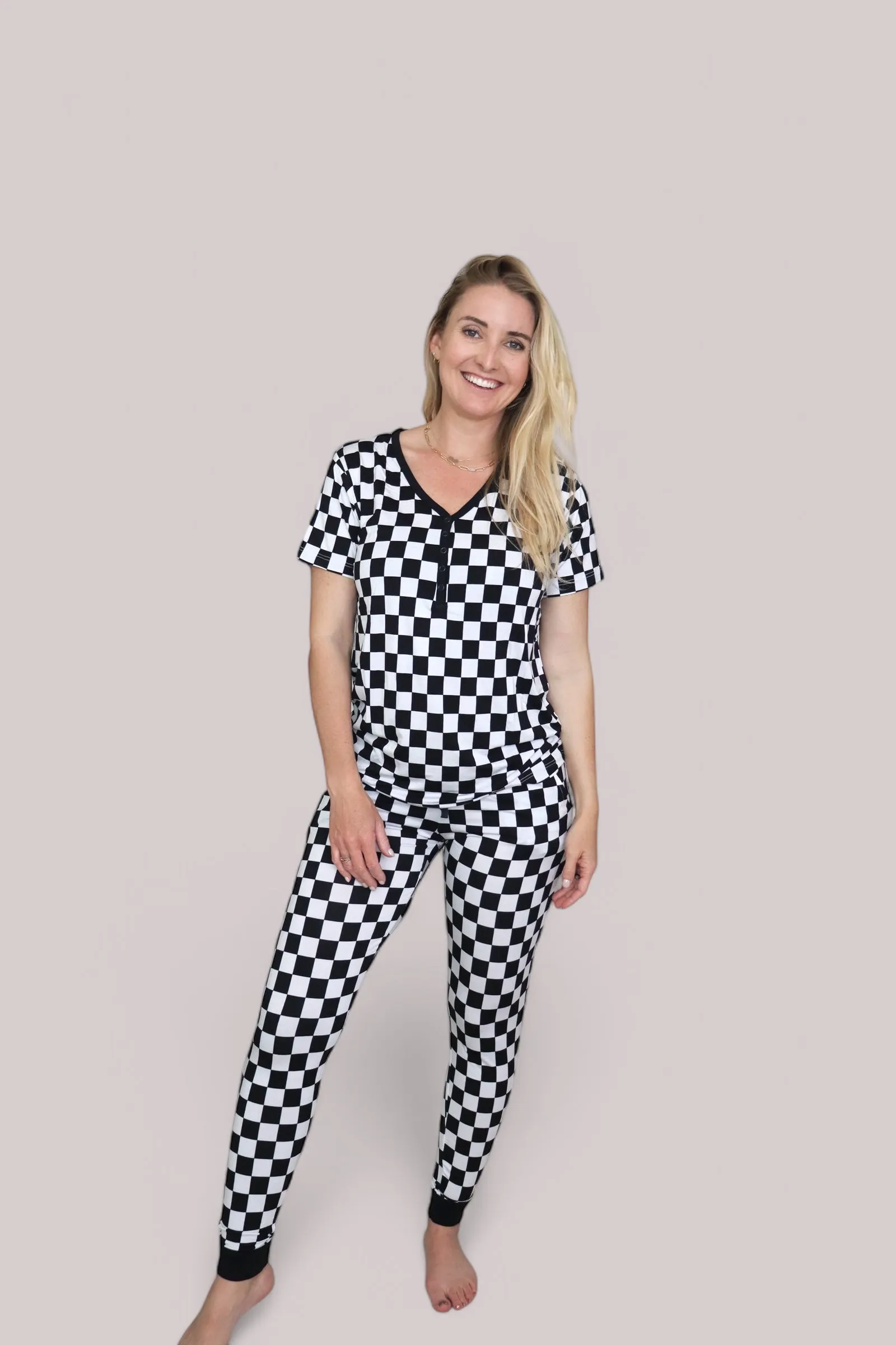 OREO CHECKERS WOMENS JOGGER DREAM SET