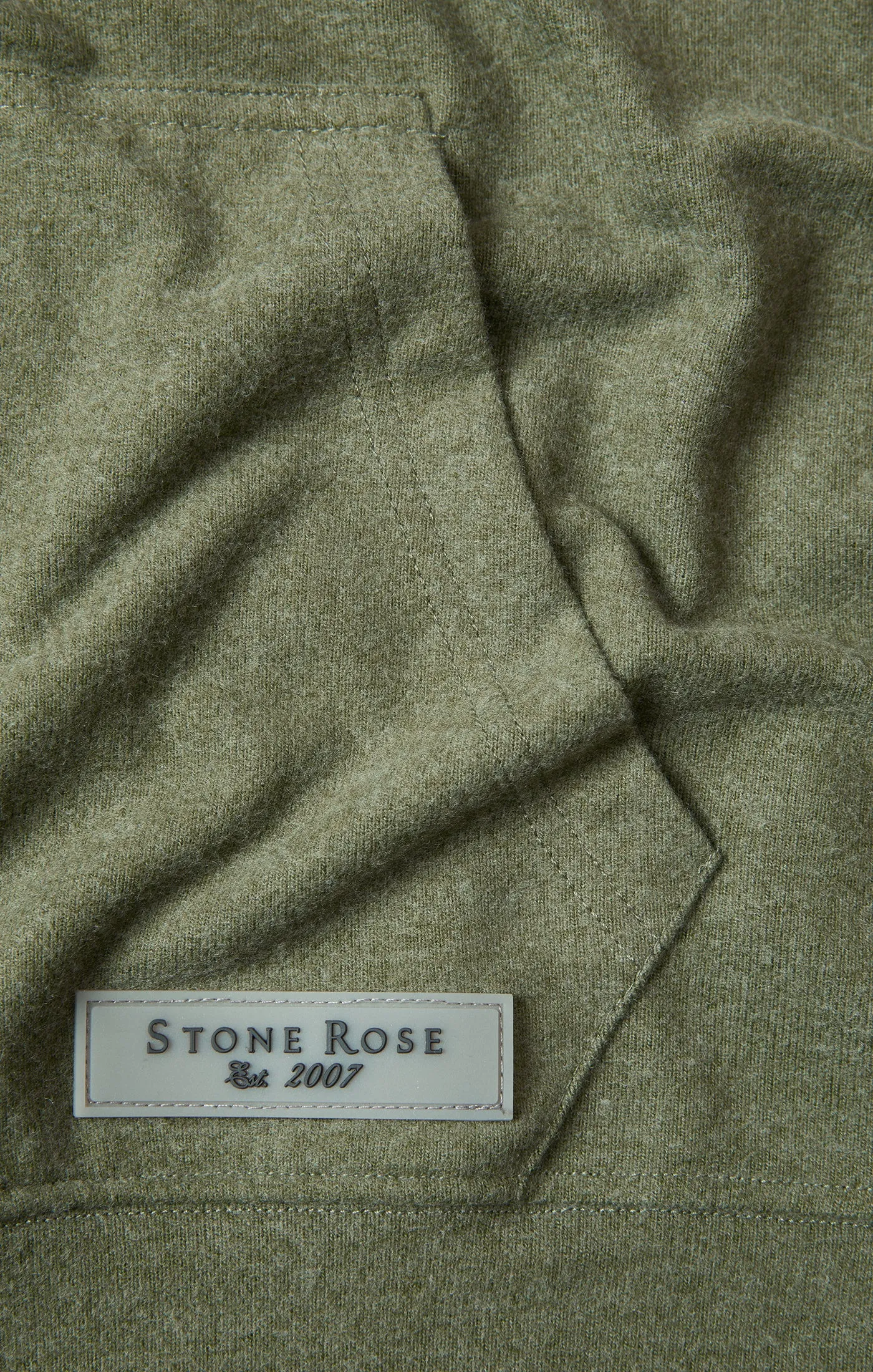 Sage Solid Fleece Hoodie
