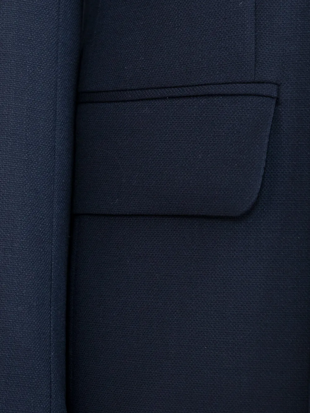 Smile Blue Double Breasted Bespoke Men Suit Tailored
