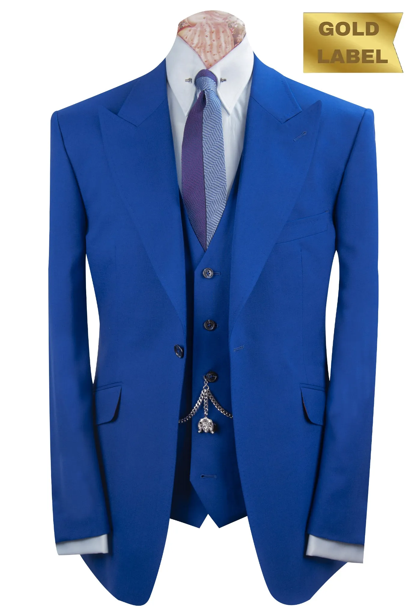 The Bernard Blue Suit