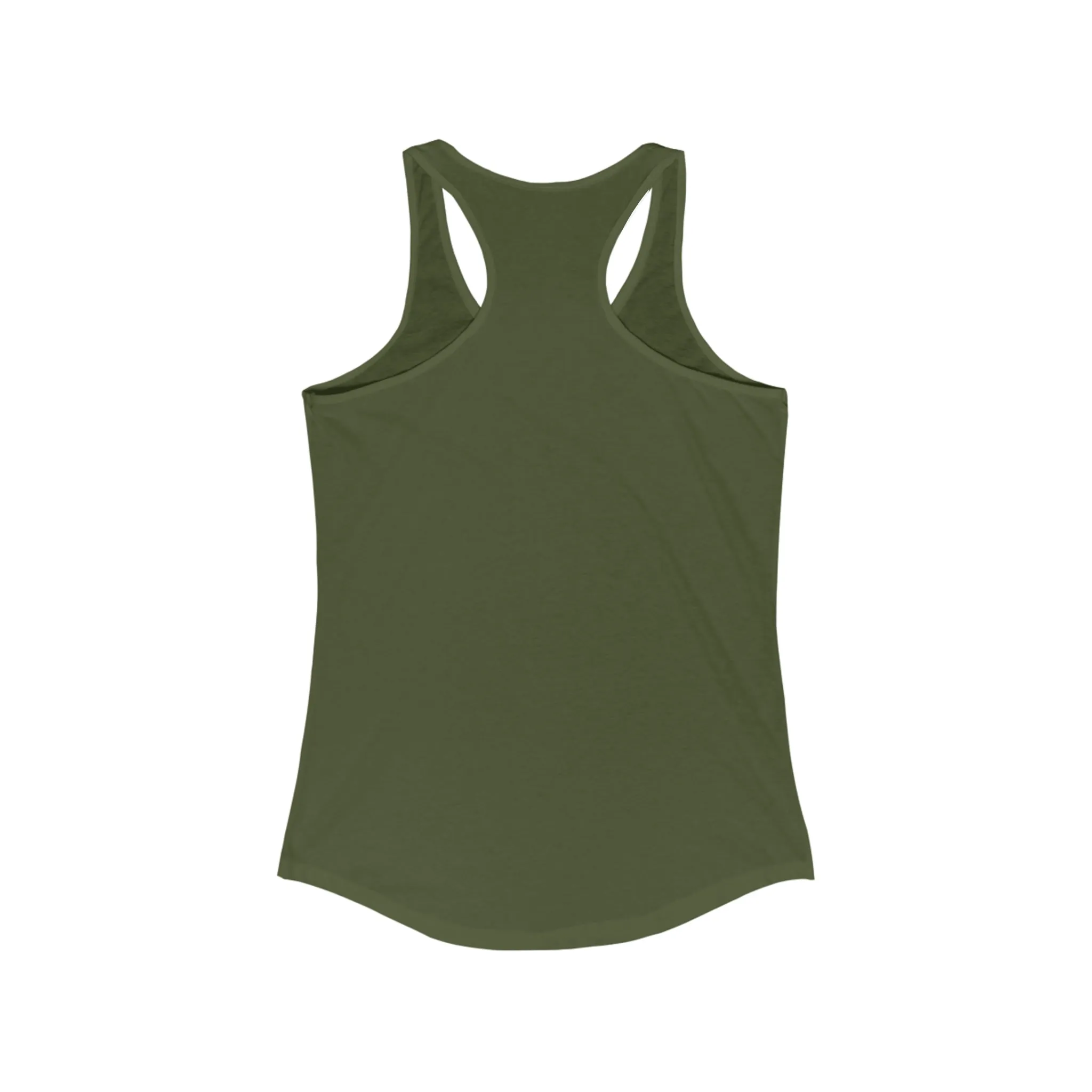 THICC Thighs PRETTY Eyes Women's Ideal Racerback Tank for fitness gym & every day wear