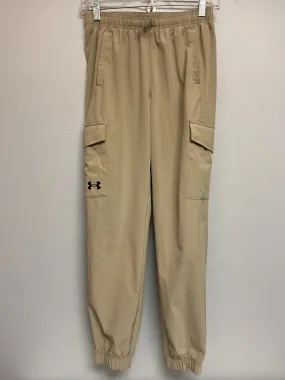 Under Armour Size 14 Khaki Polyester Big Boys Cargo Sweat Pants