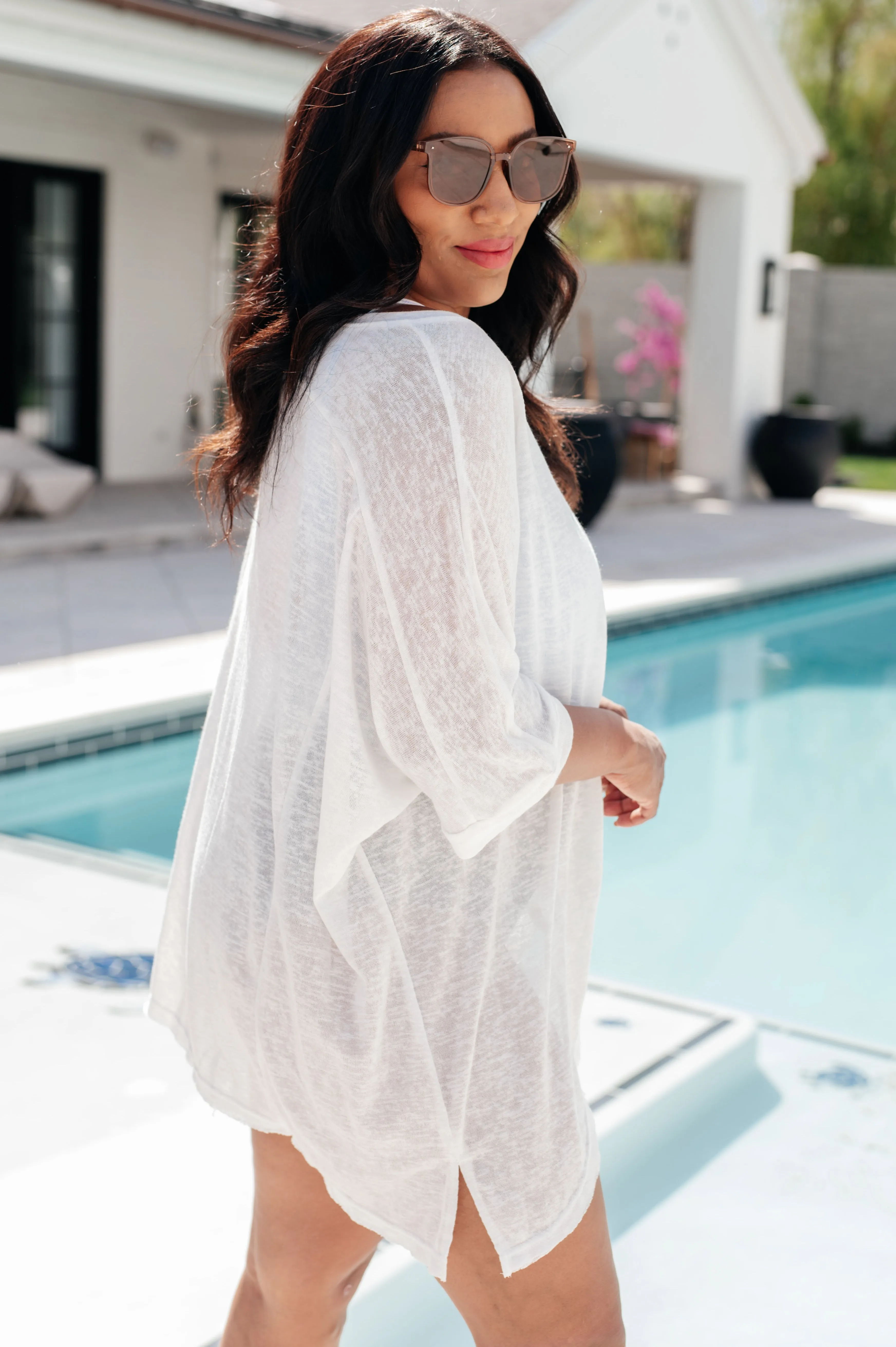 White Oversized Tunic