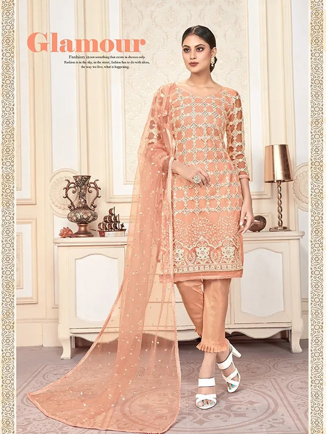 ZEEYA-HUSNA DNO. 1201 TO 1204 SERIES SANTOON SUITS